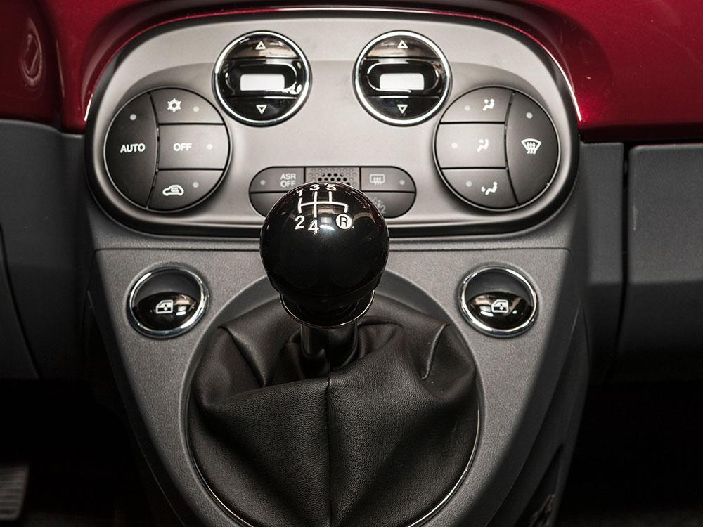 Fiat-500-Schaltung