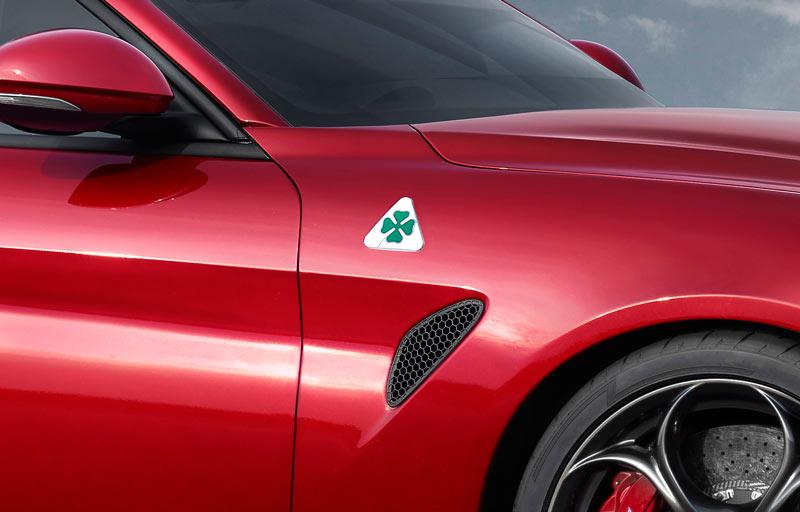 Alfa Romeo Stelvio Quadrifoglio Emblem