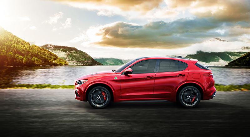 Alfa Romeo Stelvio Quadrifoglio Side