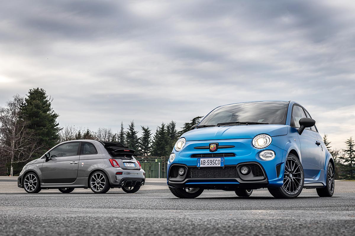 Der Abarth 595 bei Lauer und Süwer Automobile