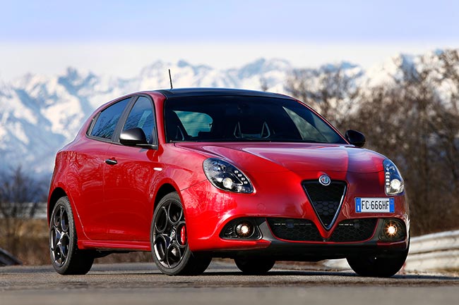 Alfa Romeo Giulietta rot