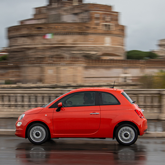 Fiat 500 bei Lauer und Süwer Automobile