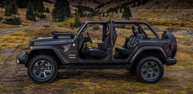 Jeep Wrangler offen