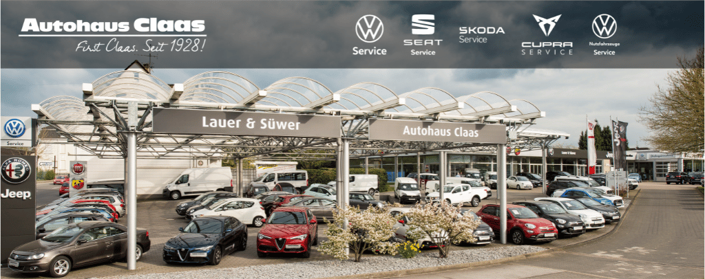 Stellenanzeigen bei Autohaus Claas / Lauer & Süwer