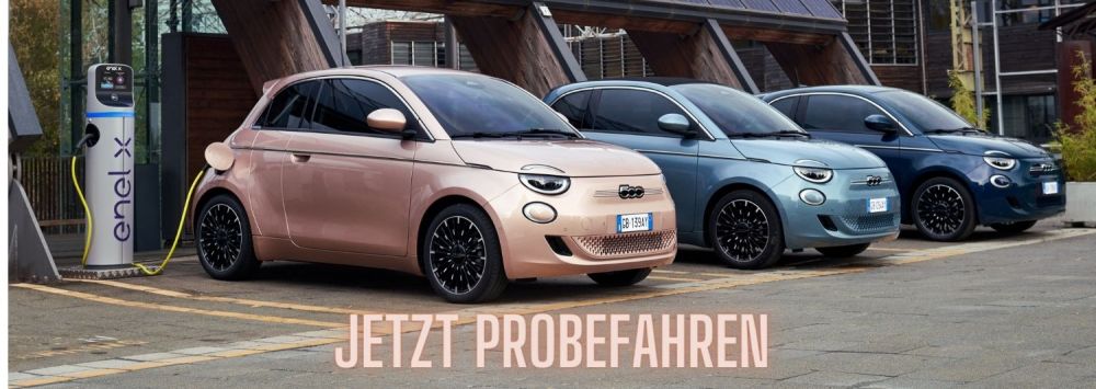 Neue Sondermodelle Fiat 500 Hey Google: die Technologie von Google trifft  auf den Stil des Fiat 500 - City Garage Wettingen