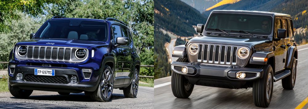 Vorstellung des neuen Jeep Wrangler, Jeep Renegade und Fiat 500X beim Open Day