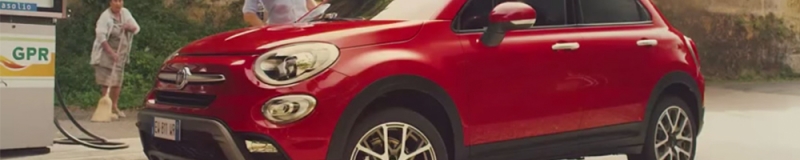 Offizieller Fiat 500X Teaser "blue pill"